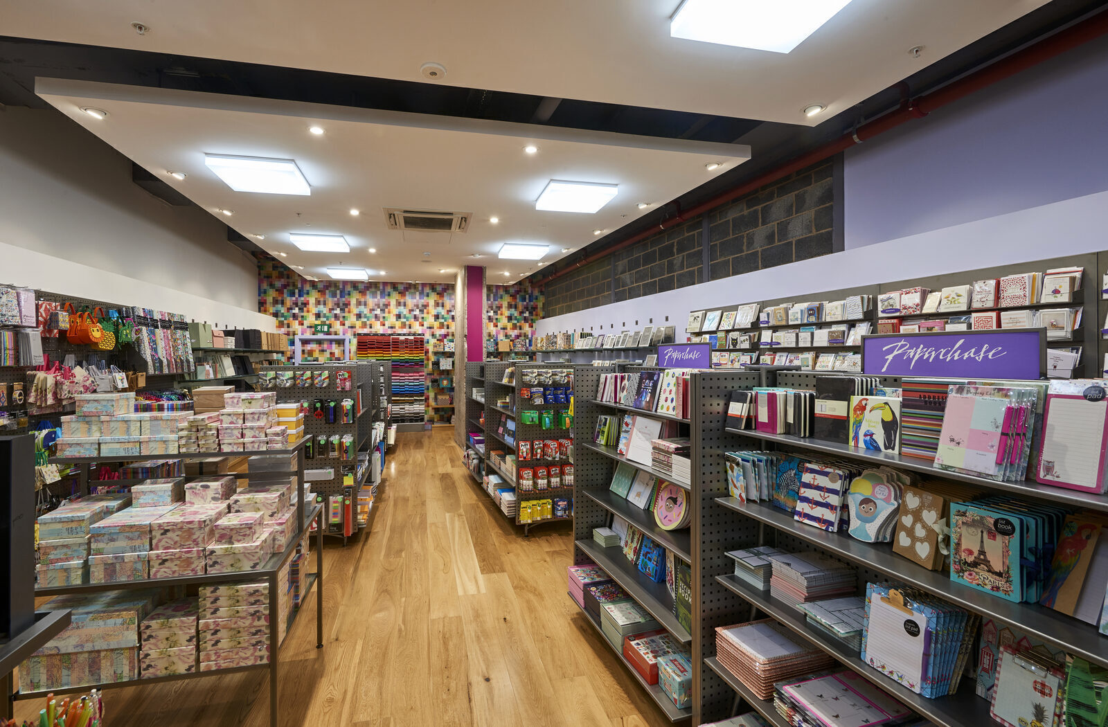 Paperchase Birmingham Grand Central interior